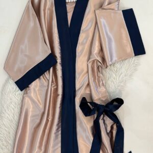 روبدوشام کرم و سرمه ای